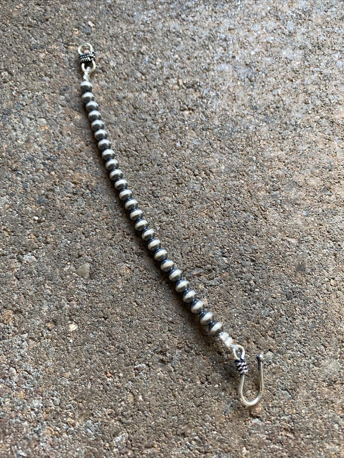 Necklace Extender Sterling Silver Pearls Bead 4mm 4 Inch