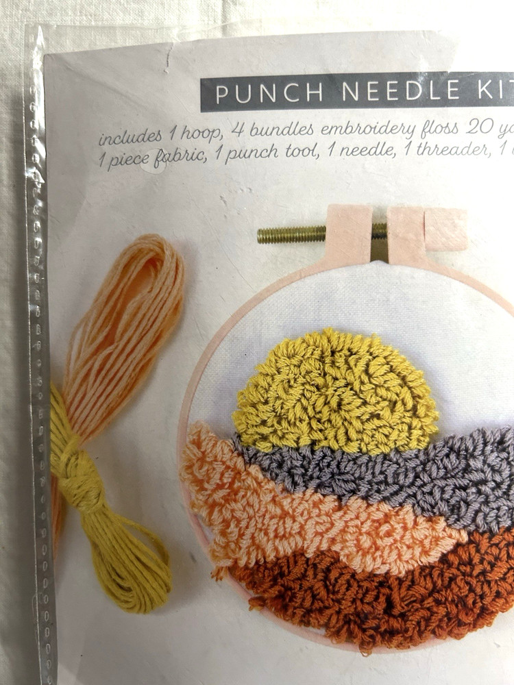 Punch Needle Kit for Beginner by PunchyStuff NEW Unopened