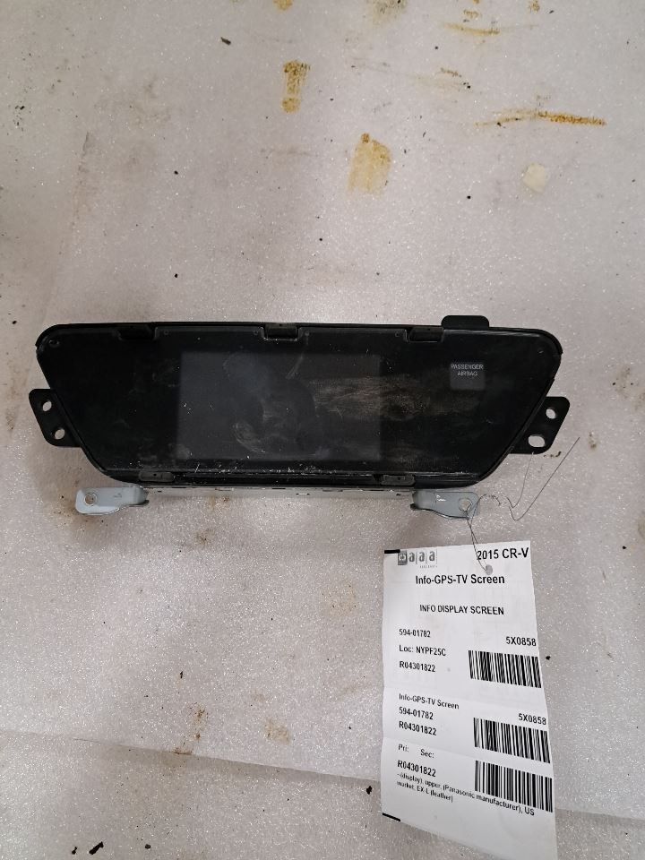 2015 Crv/Cr-v Info Display Screen Sku#4301822