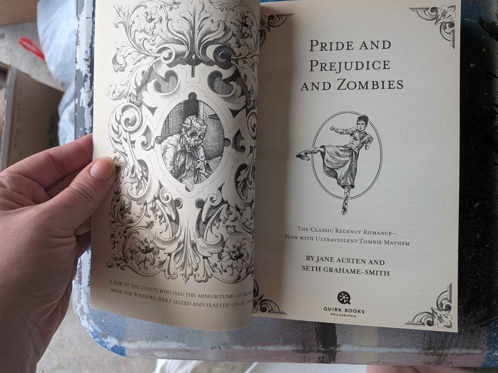 Pride & Prejudice & Zombies Book and Target Practice Pack - Fun Zombie Bundle