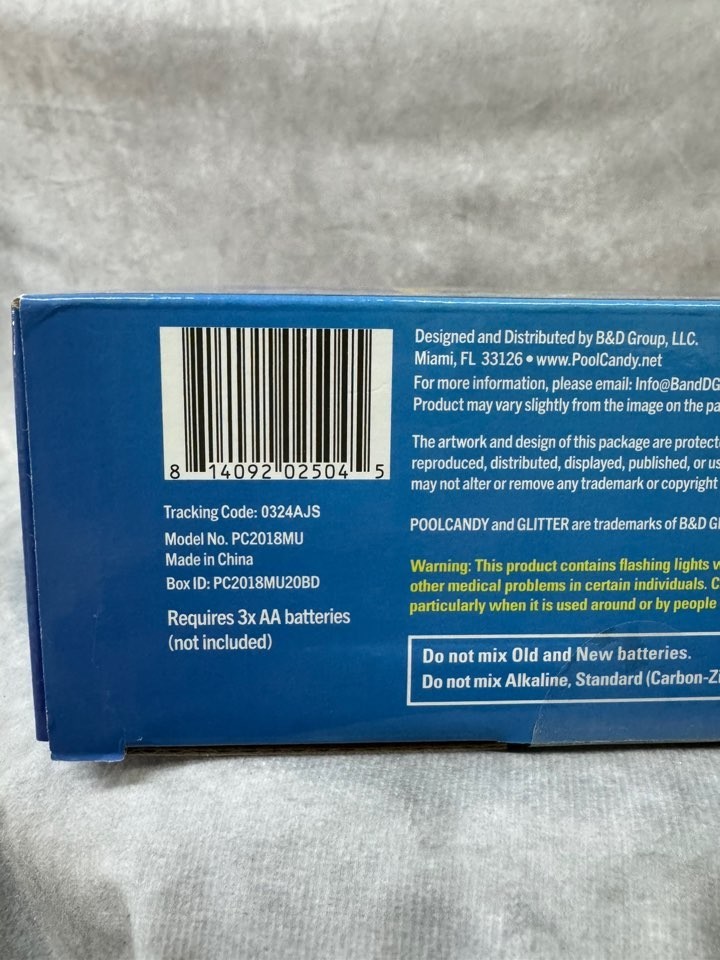 PoolCandy LED Super Noodle 72″ New