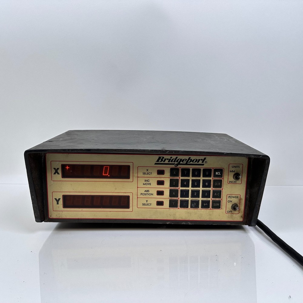 DRO Display For Bridgeport Milling Machine Computer Textron