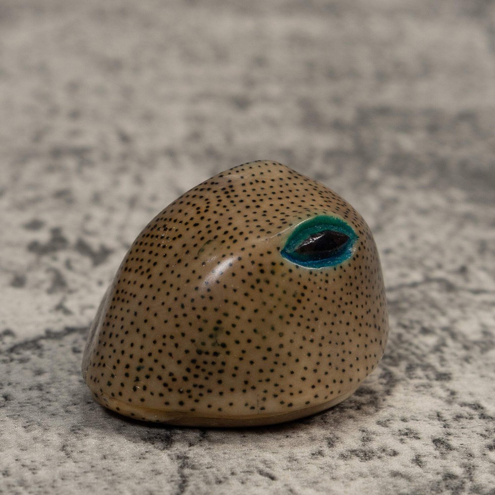 Vintage Stingray Fish Tagua Carving