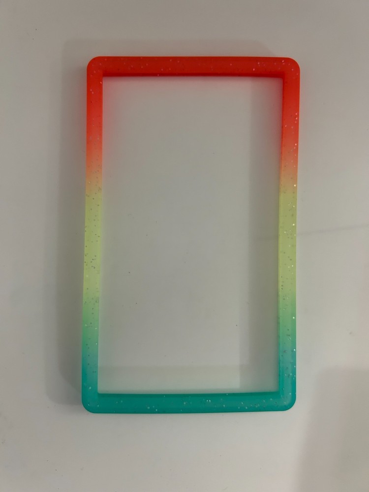 3 PSA Graded Card Slab Bumpers Guards Multicolor Gradient