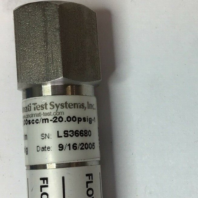 CINCINNATI TEST SYSTEMS 520-10.00SCC/M-20.00PSGI-1 LEAK DETECTION
