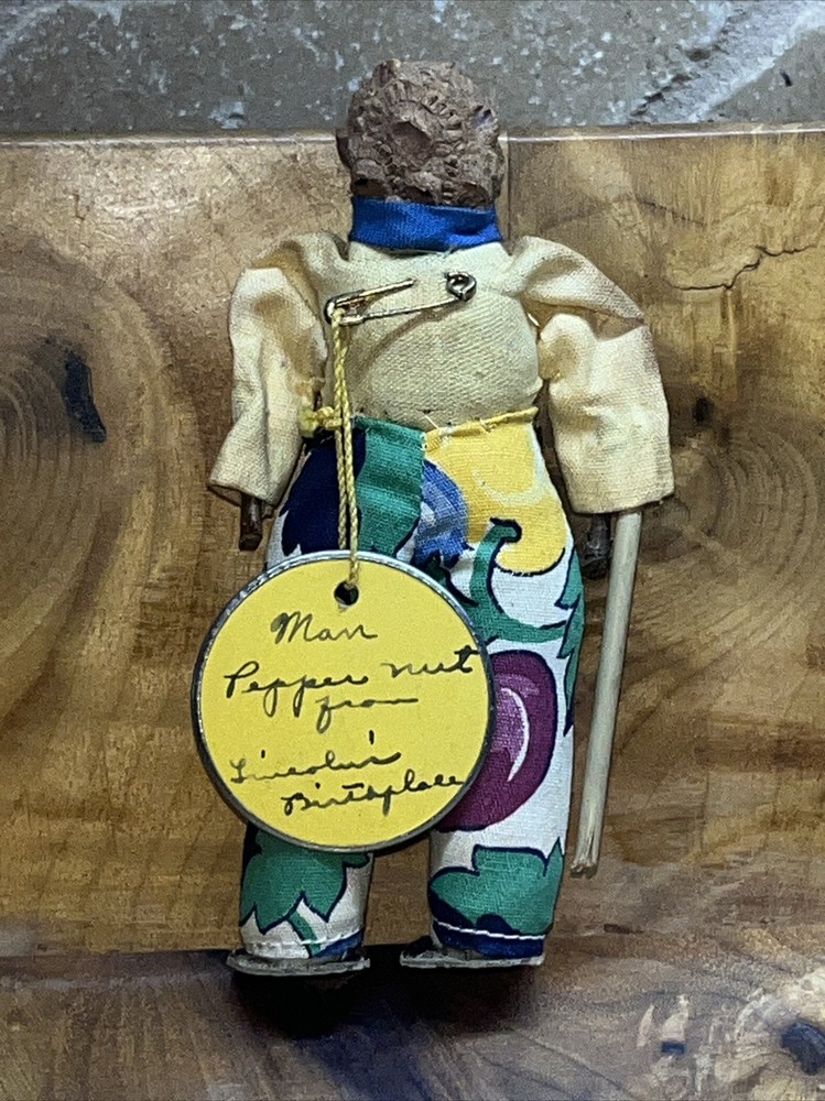 1930’s Vintage Pepper Nut Man Doll