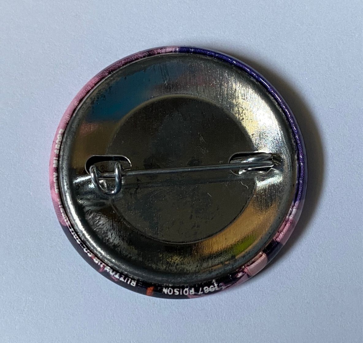 Vintage Poison Bret Michaels 1.5" Button Pin 1987 Pin Badge Button