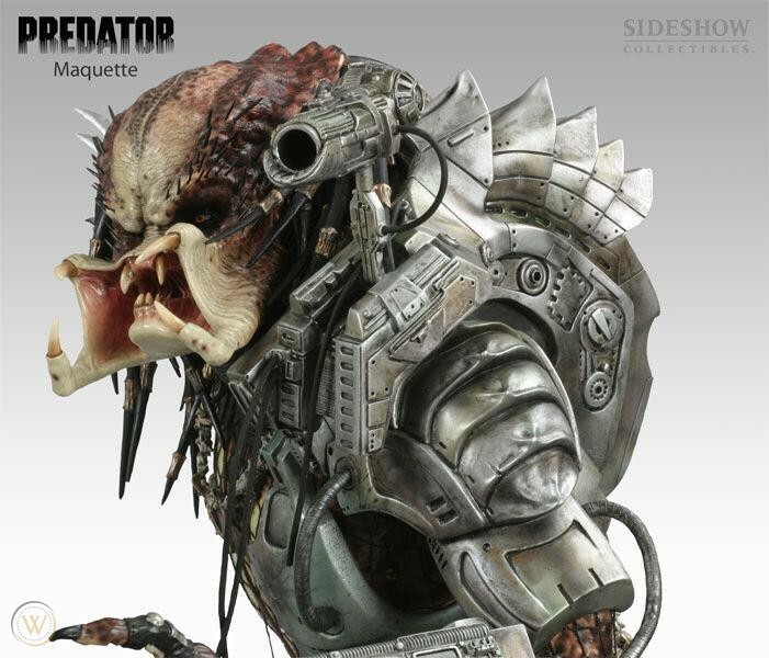 SIDESHOW 1/4 Scale Predator Maquette Statue Stan Winston completed w box
