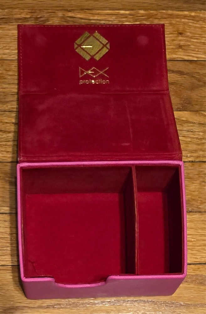Dex Protection Pink Deck Box Duelist Deck Box