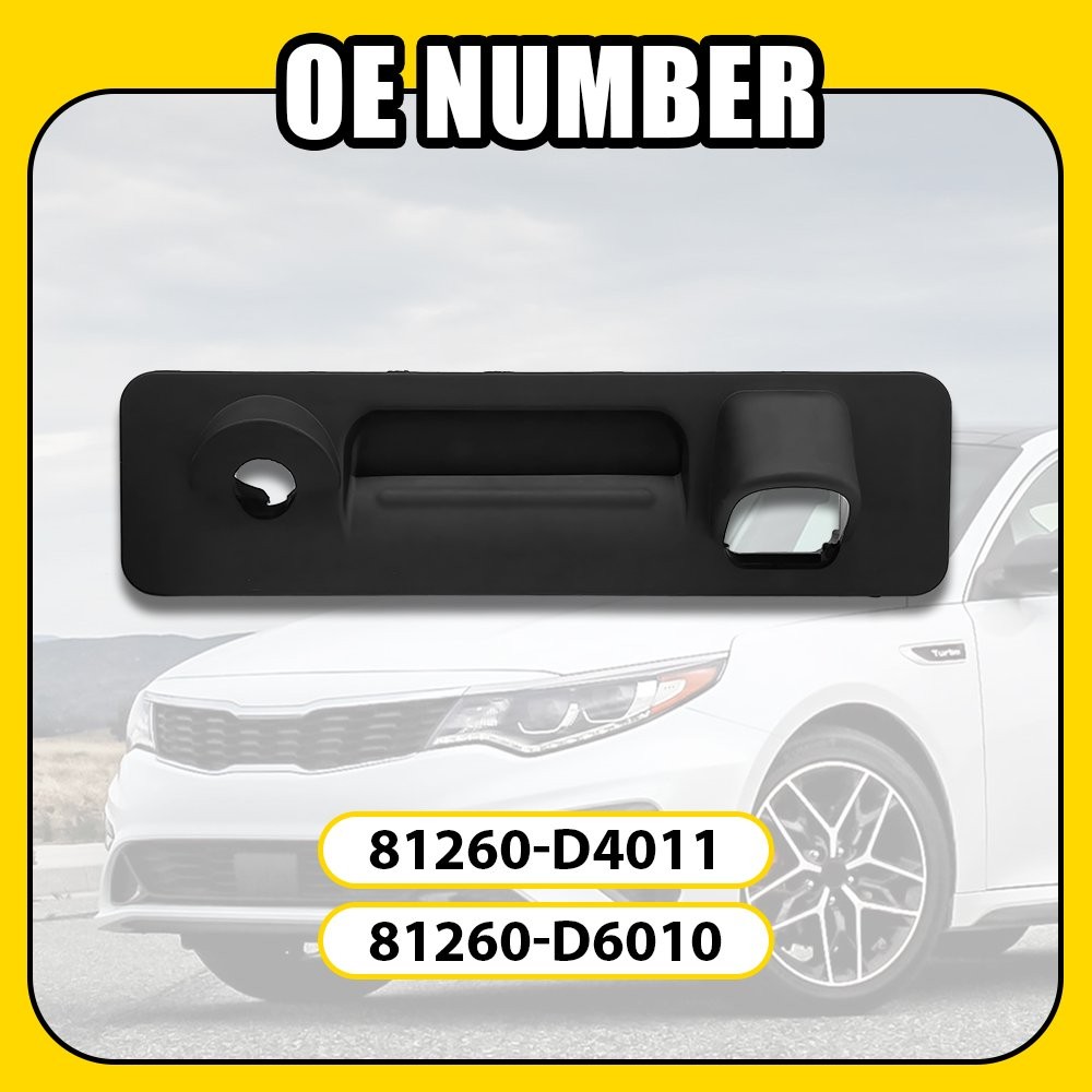 Outside Trunk Lid Lock Tailgate Handle Release Handle for 2016-20 Kia Optima SMD