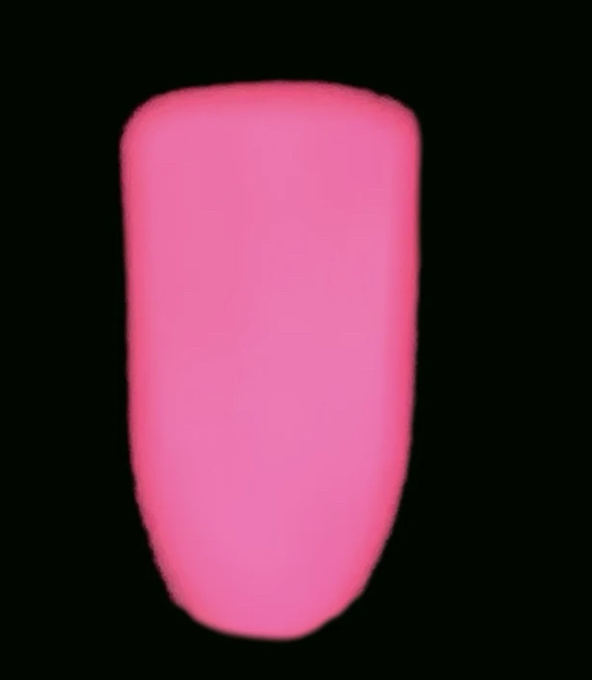 Sparkle & co Nail Dip Powder Shocking Pink Glow Solid Hot Pink