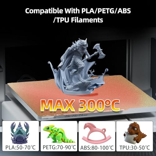 P1S PEI Sheet with QR Code for Bambu 257x257mm Double Sided PEI with QR Code