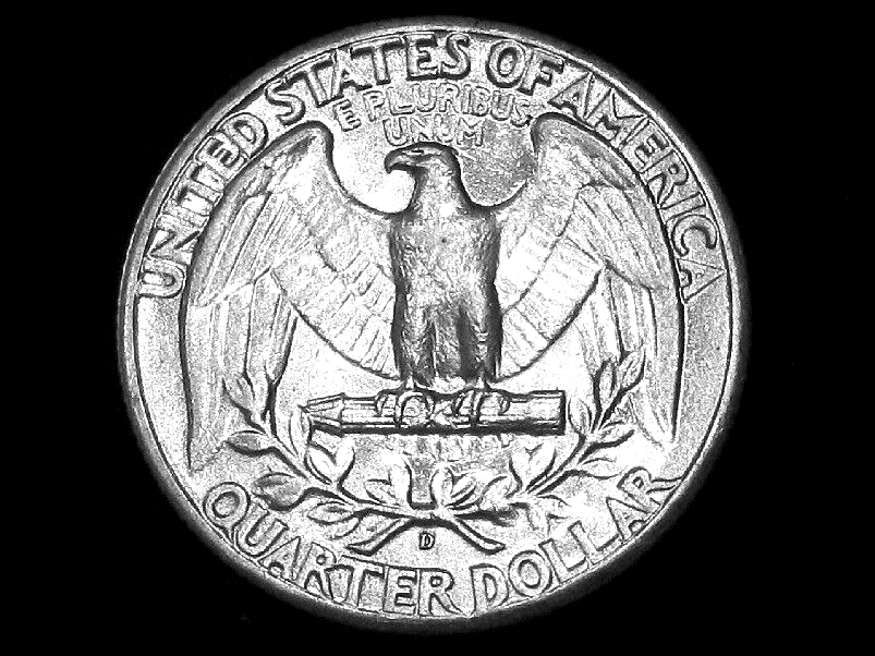 1944-D Washington Quarter --- Almost Uncirculated +++