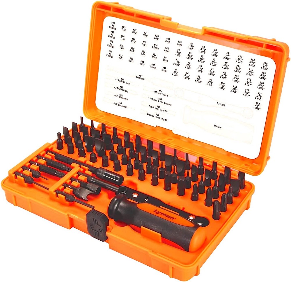Lyman® Master Gunsmith Tool Kit 68 Piece / In Deluxe Storage Case