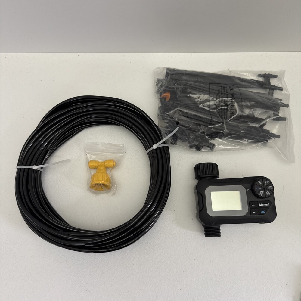 Water Timer for Garden Hose, Programmable Sprinkler Timer Model HN01 HIRALIY