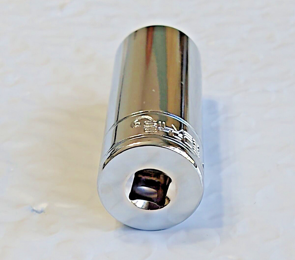 MATCO TOOLS "SILVER EAGLE" AD14M6SE, 1/4" DRIVE, 14MM. SOCKET, DEEP, 6 POINT.