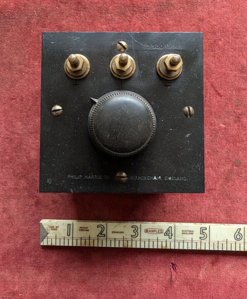 Vintage Philip Harris Ohms Meter (H)