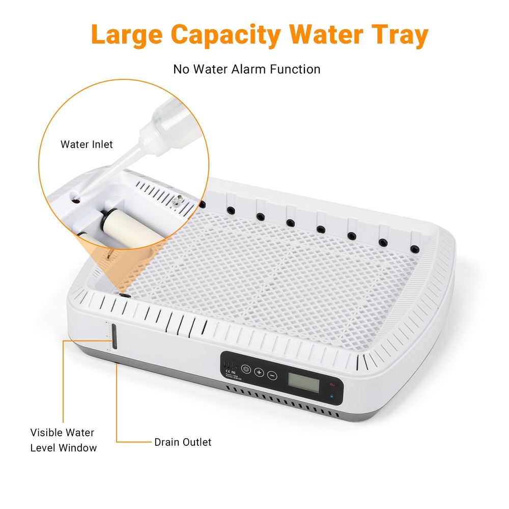 35 Egg Incubator Hatcher Automatic Temperature Control Turning Chicken Poultry