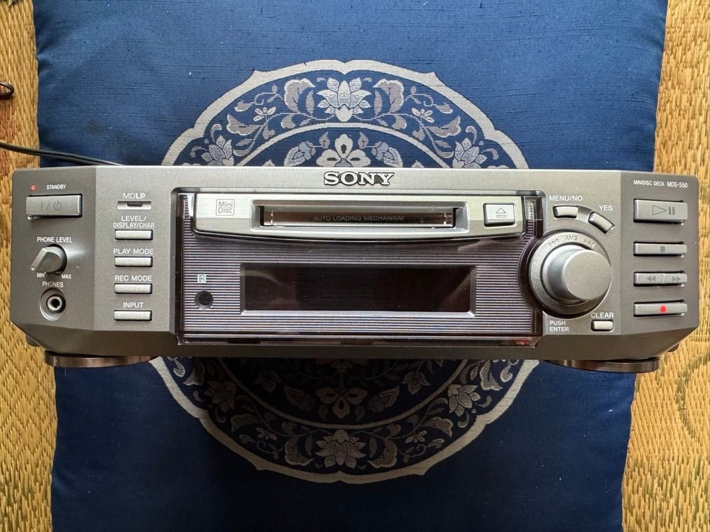 SONY MDSS50 MD Deck MDLP compatible Recorder Player working tested w/remote