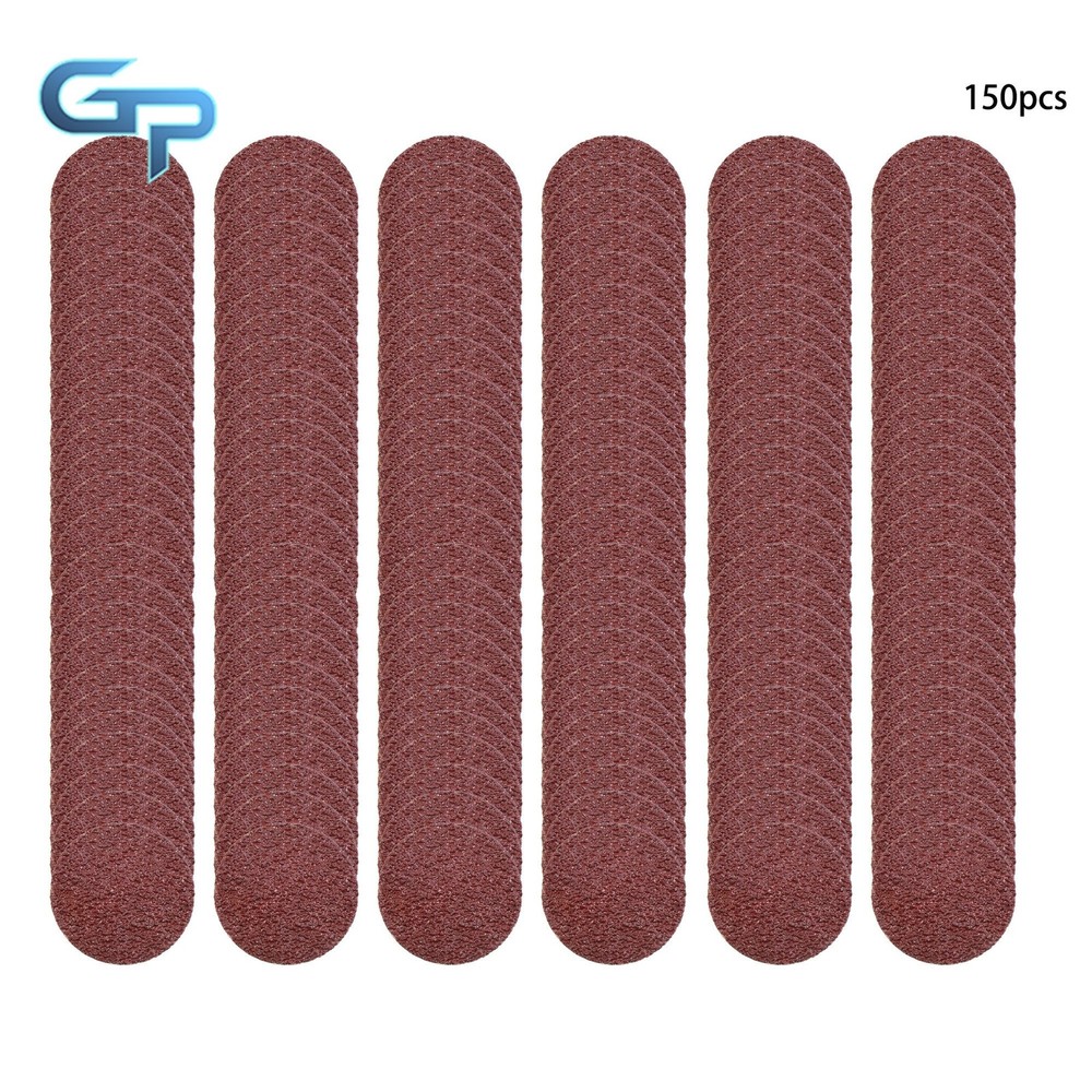150 Pcs 2 Inch Torque Sanding Discs 36 Grit Roll Lock Die Grinder Sanding Discs