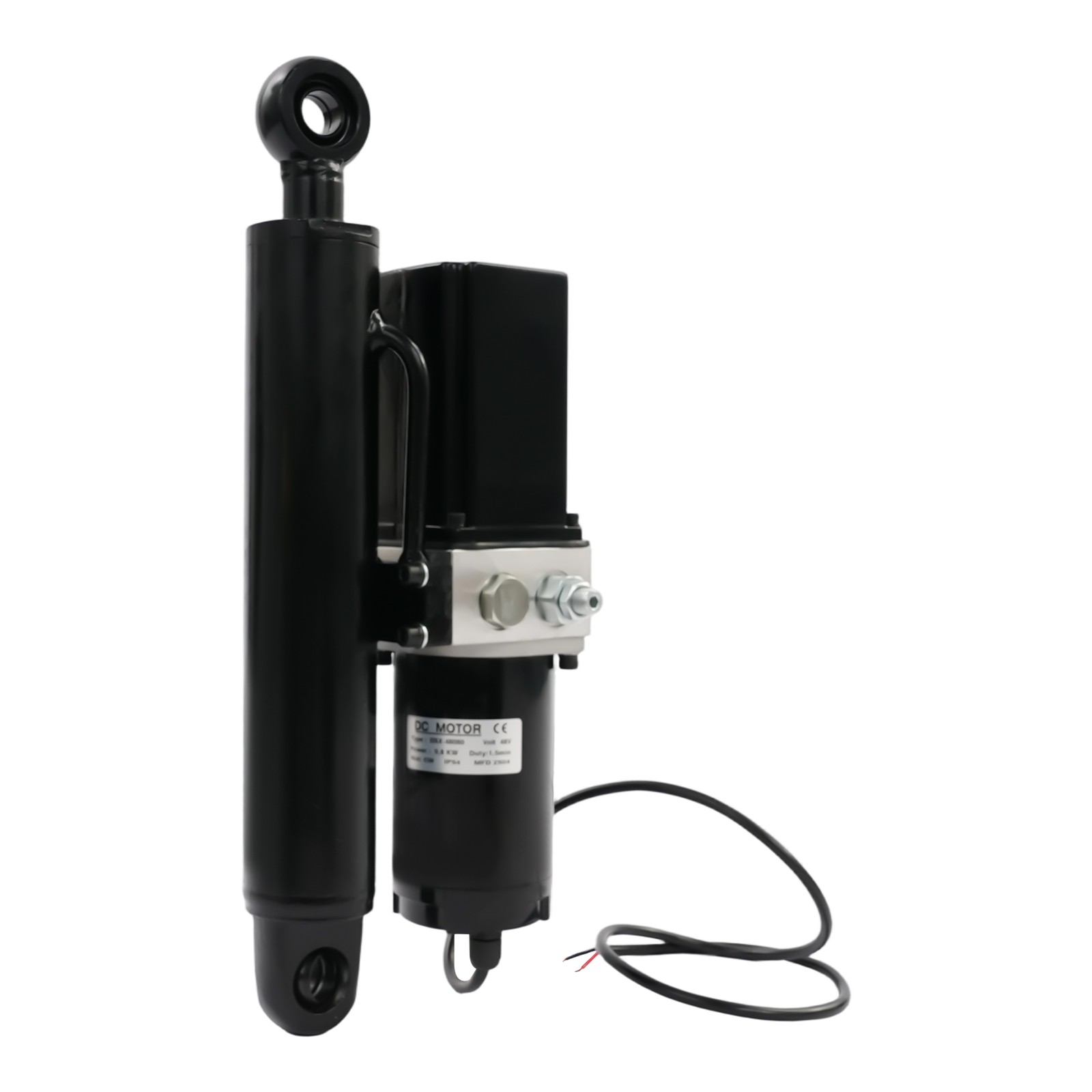 Heavy Duty Electro-Hydraulic Actuator 8" Stroke 4409 lbs Lift 12V 800W