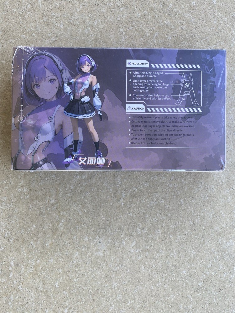 RUITOOL Model Nipper 1.0 Purple Ultra-Thin Single-Edged for Model Kits