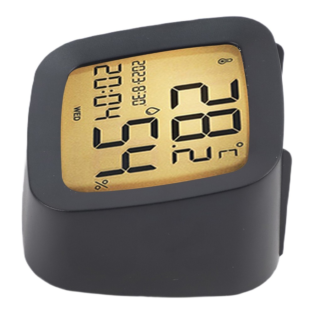 Multi Display Alarm Clock with Temperature Humidity Voice Control Backlight