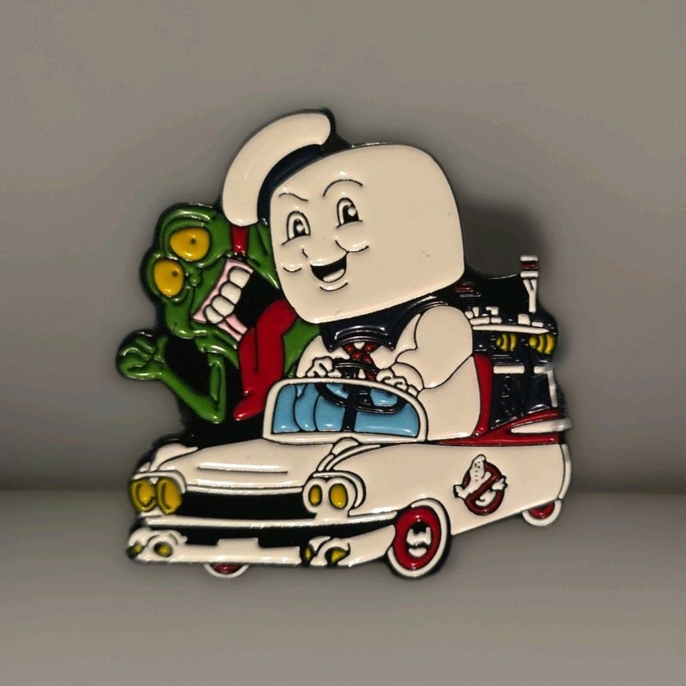 6 Ghosts Busters Jibitiz, Including: 3 GHOST BUSTER PINS