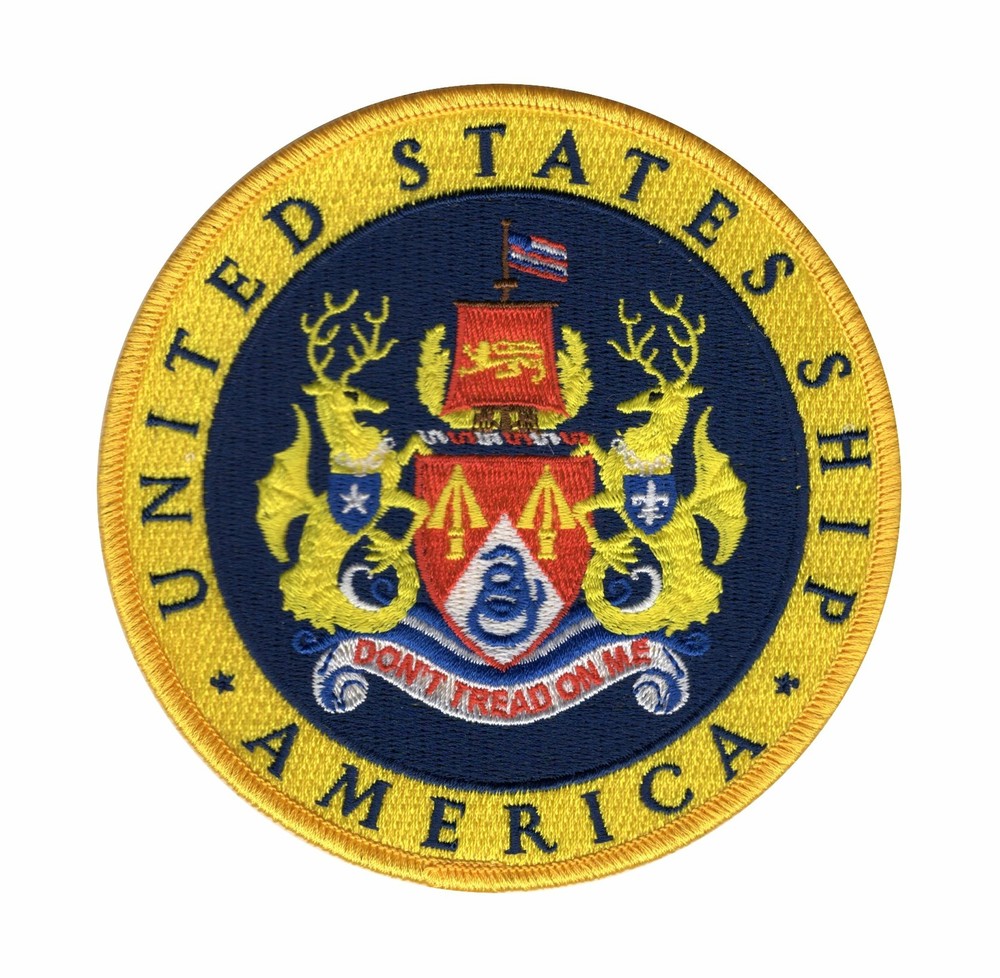 USS America CV-66 Patch