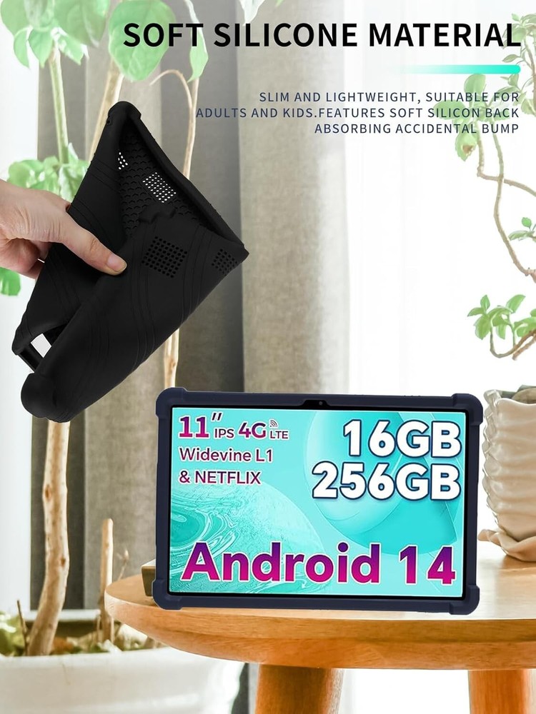 Universal 11 Inch Tablet Case Shockproof Stand Silicone 11" Android Tablet Cover