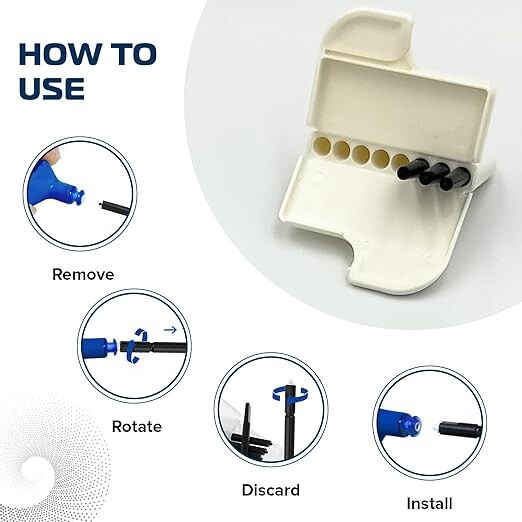 Wax Guard Filters for Hearing Aid Hearing Aid Wax Filters Accessories 40-Pcs