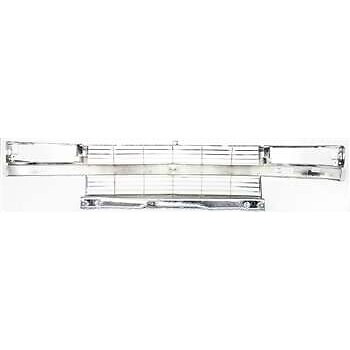 Grille 95-25 For Chevy Astro Silver w/Chrome Center Bar w/Composite Headlight