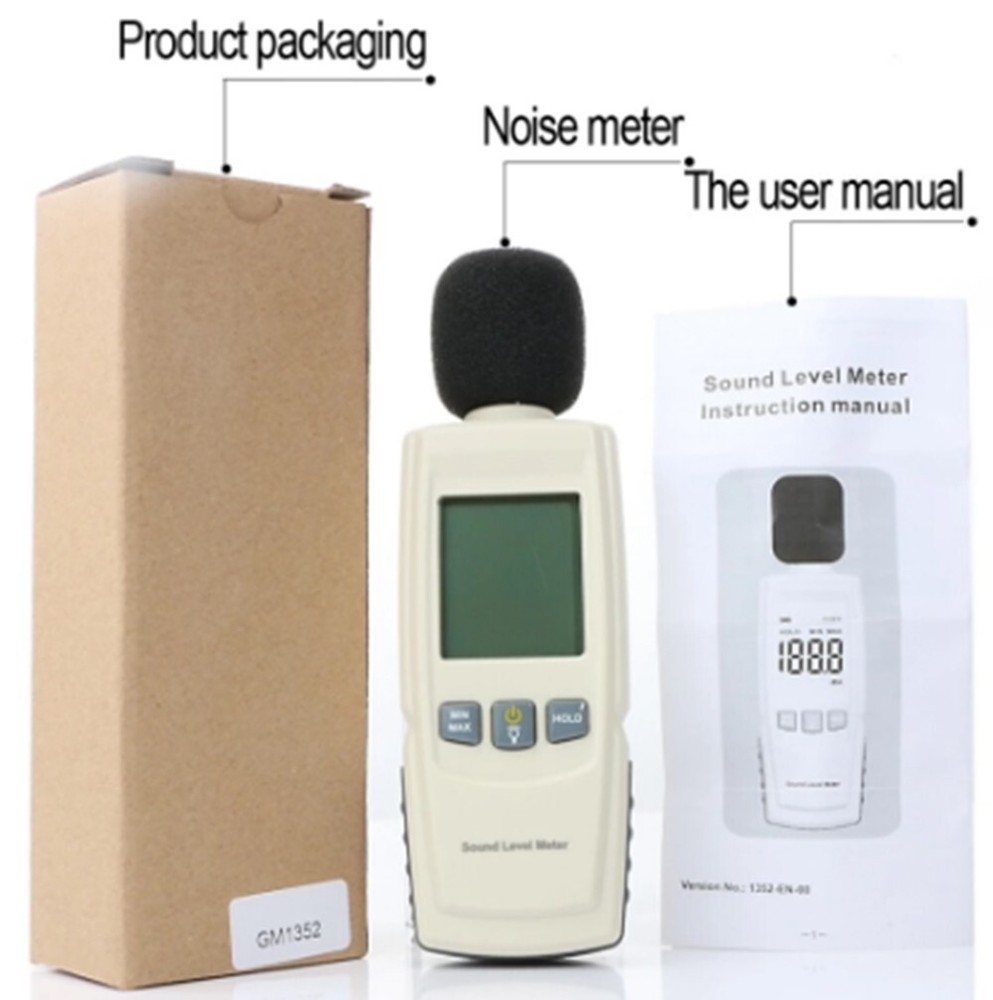 Sound Level Meter Decibel Meter Logger Audio Detector Digital Diagnostic-tool