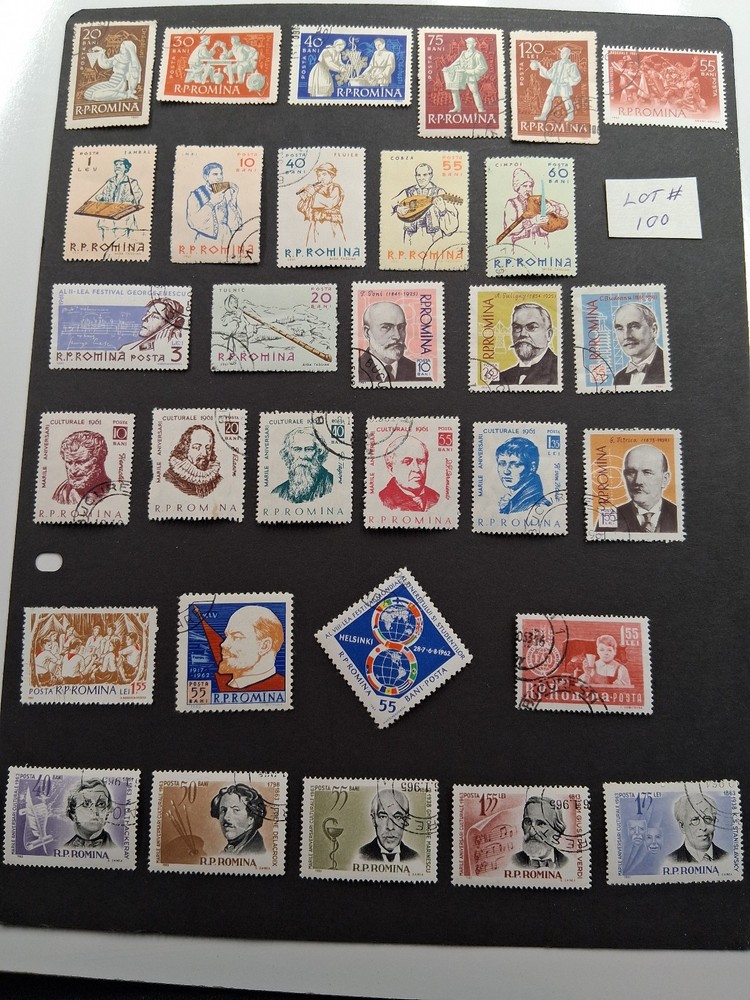 106 Romania stamps # 100