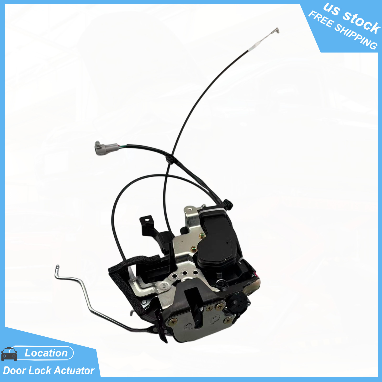 Front Left Driver Power Door Lock Actuator for Toyota Tundra W/O Full Cab 00-06