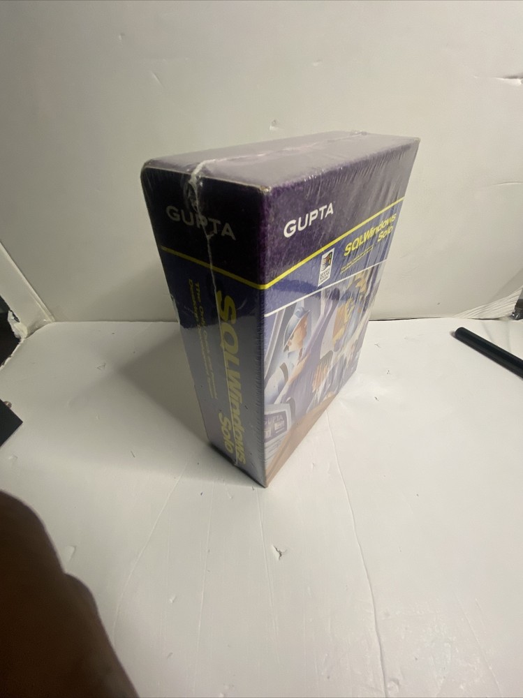 Gupta SQLWindows Solo Desktop Development System Sealed Box Windows 1994