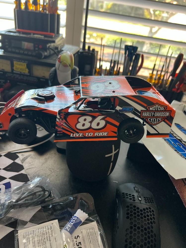 1RC MODIFIED 1RC605 WRAP THEME SWIRL ORANGE