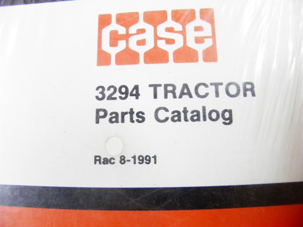 CASE 3294 TRACTOR PARTS CATALOG