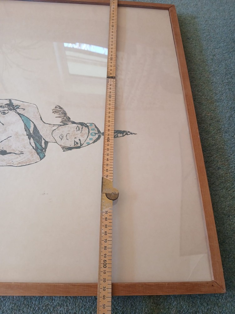 Jack Yates 'self portrait' 1969