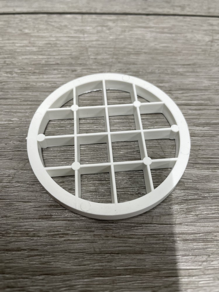 Noritz NORITZ-VT2-PVCS Birdscreen 2" PVC Plastic - White