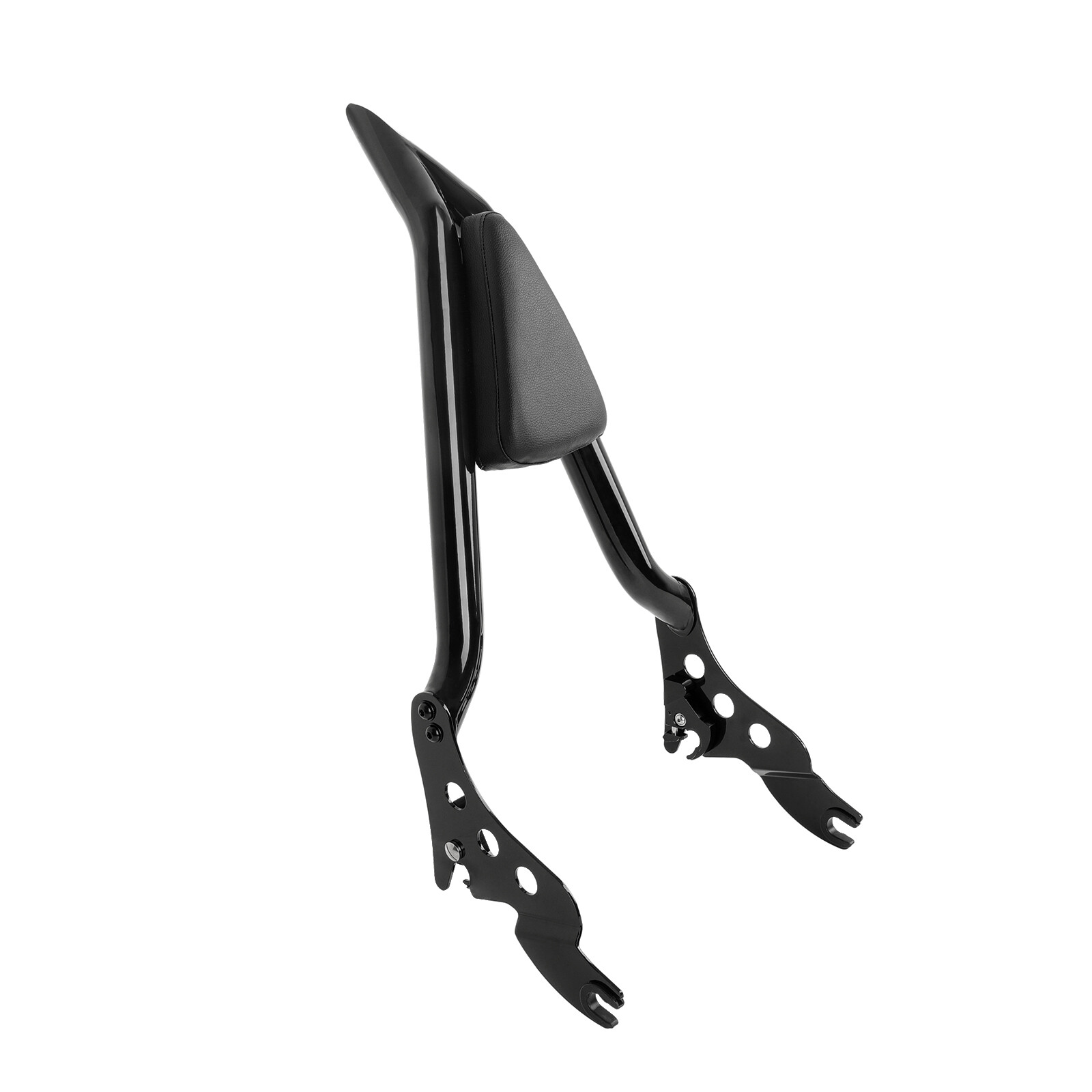 22" Sissy Bar Backrest & Stealth Luggage Rack For Harley Street Road Glide King