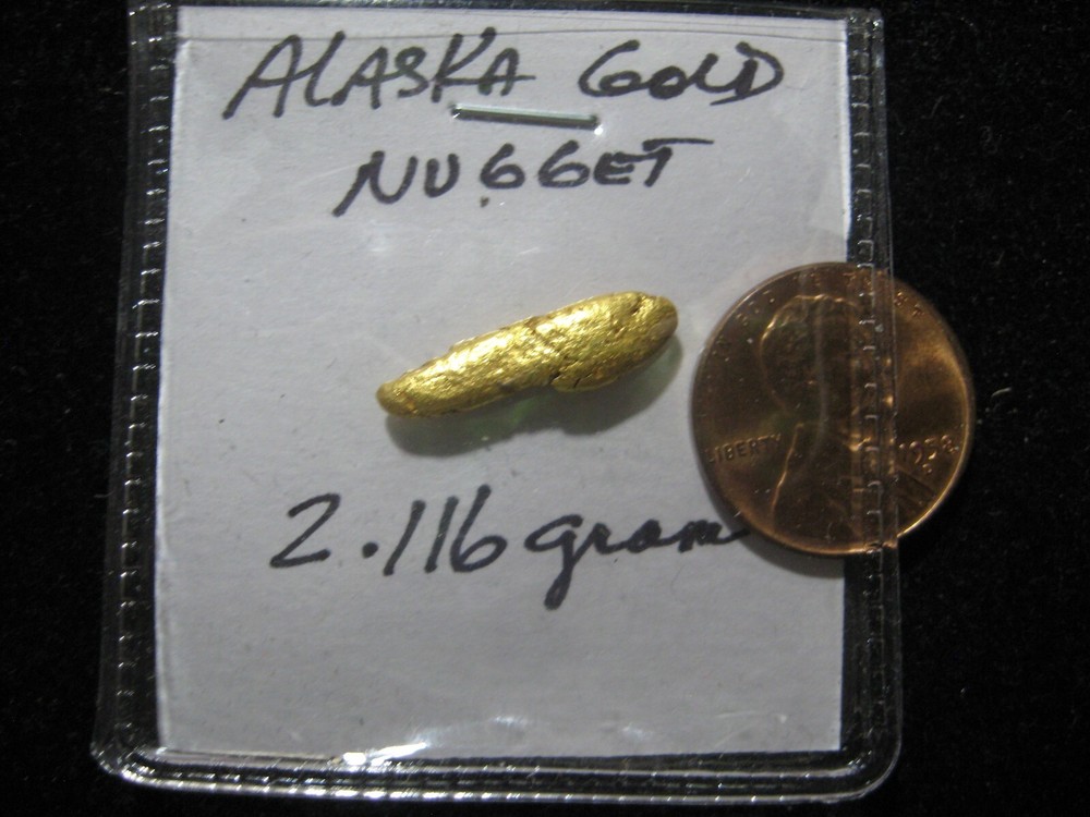 ALASKA GOLD 2.116  GRAMS