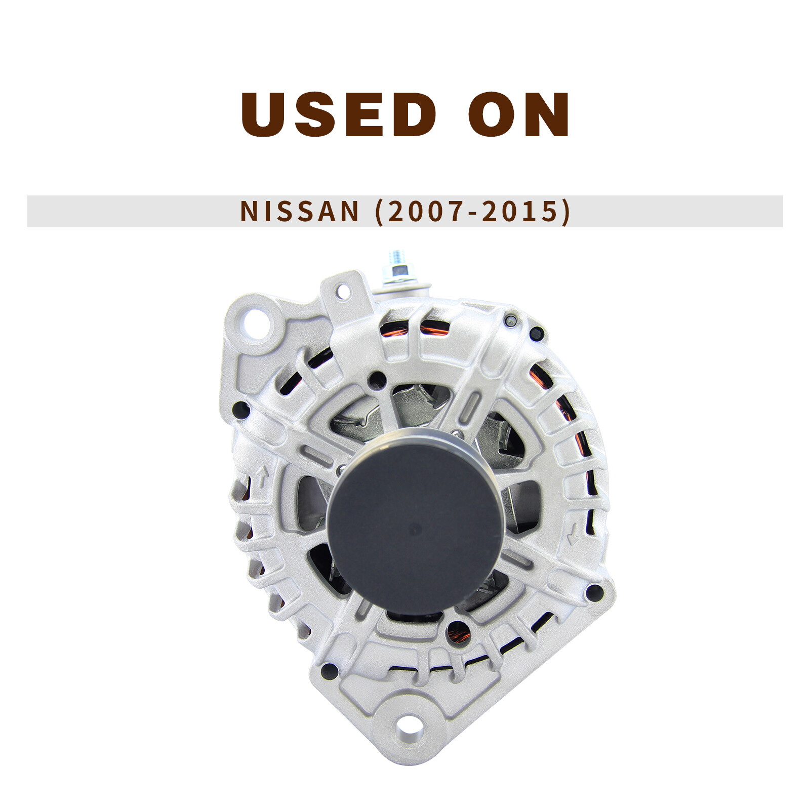New Alternator Replacement For Nissan 2007-2015 Altima Sentra Rogue 2.5L