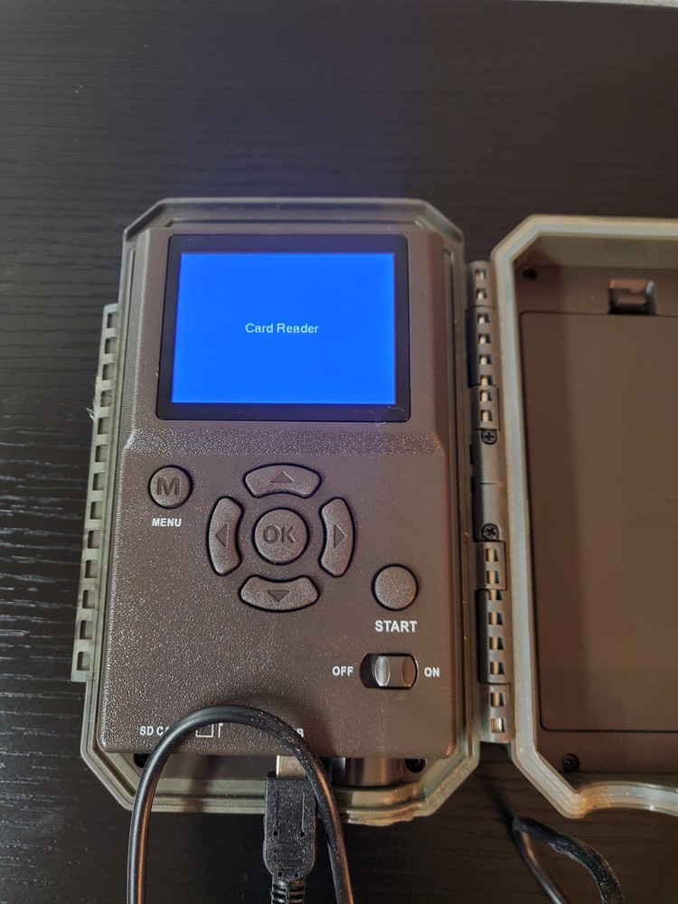 Meidase P60 Trail Camera Gray Plastic Card Reader Battery Powered