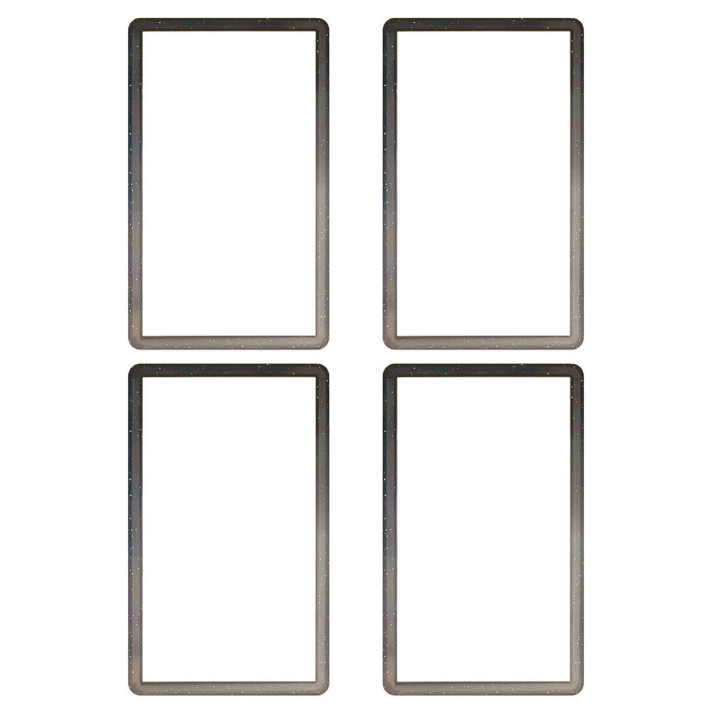 6PCS Gradient Slab Bumper Guard Protector Skin Stackable For PSA Graded Card