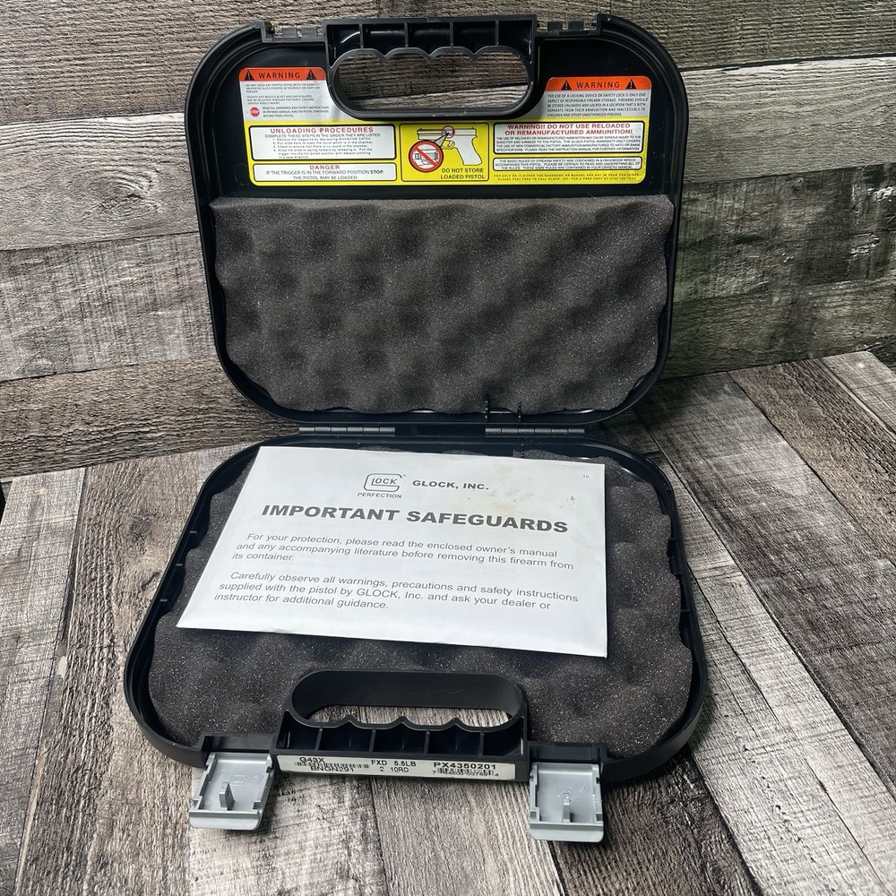 Nice OEM Glock Pistol Hard Case *Empty*