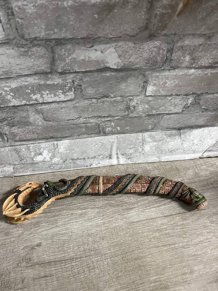 Dragon Snake Knife Dagger Concealed In Case With