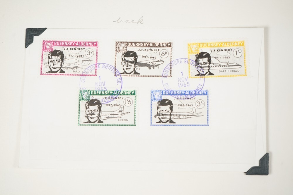 BRITISH ISLES SPECIALIZED 1960s JFK CINDERELLAS 250+ STAMPS & 50+ COVERS