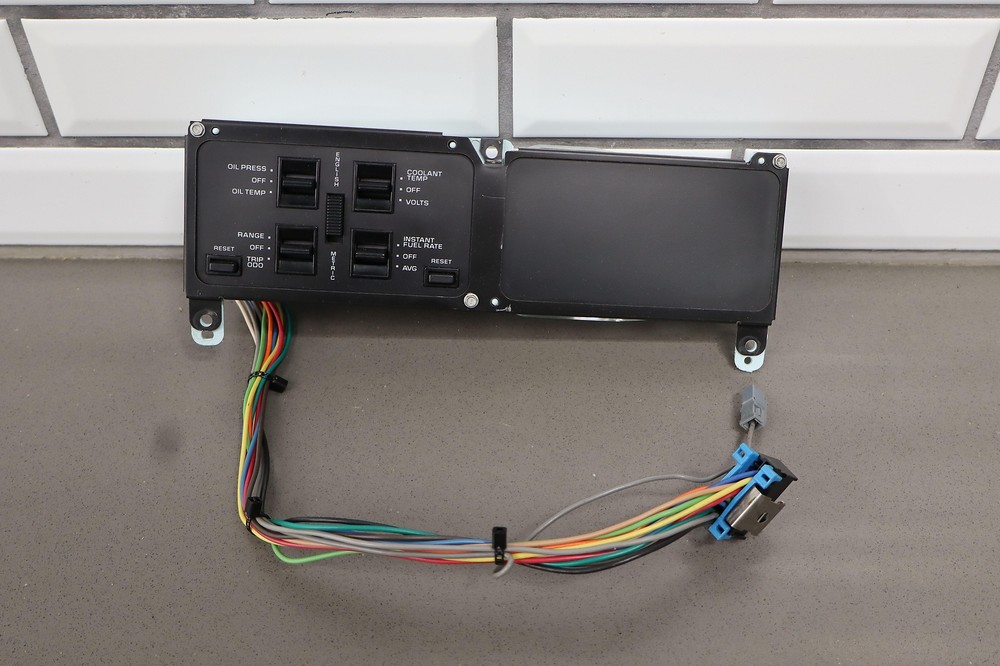 84-89 Chevy C4 Corvette Dash Mounted Driver Information Screen *Tested*