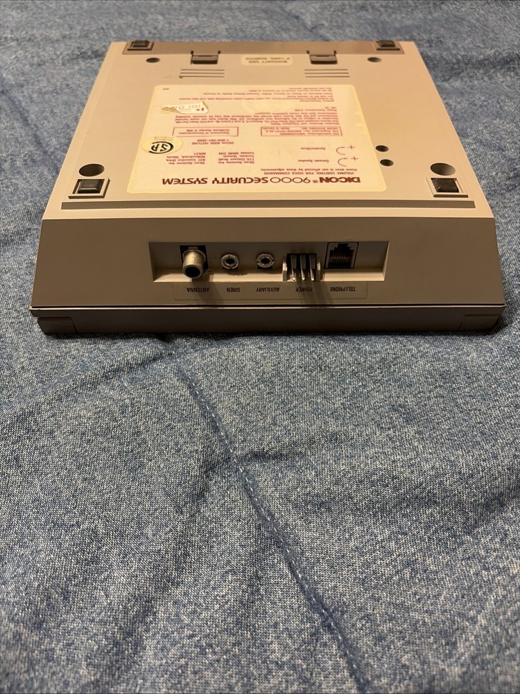 Vintage DICON 9000 security system main unit only vg